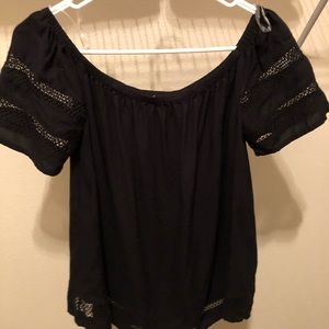 Strapless shirt